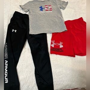 Size 6 Boys Under Armour Set